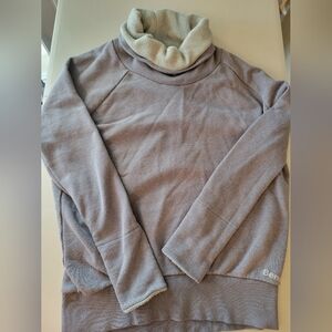 Bench Brand Womens Gray Pullover Rollneck Hoodie. Size M